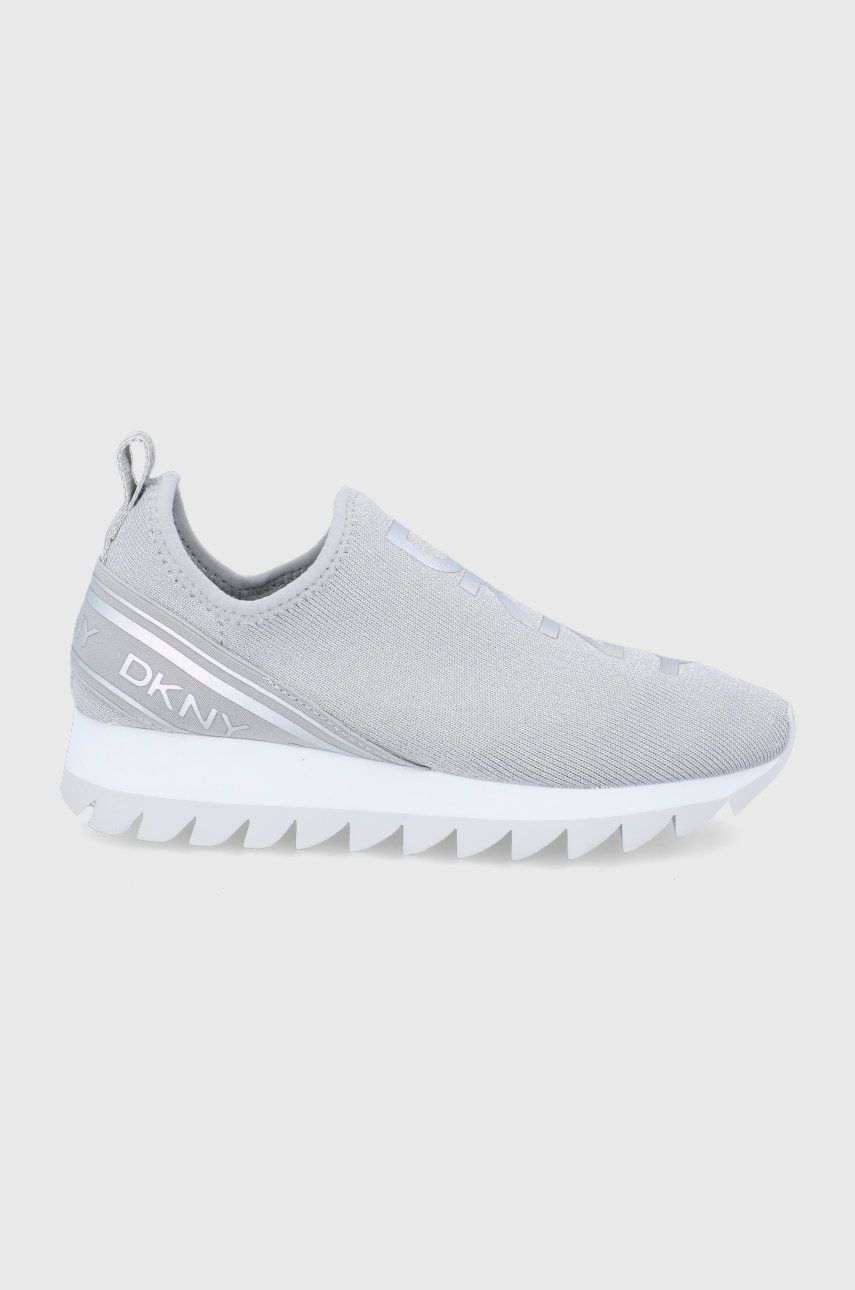 Dkny pantofi culoarea argintiu, cu platforma answear.ro poza 2022 adidasi-sport.ro cel mai bun pret  online