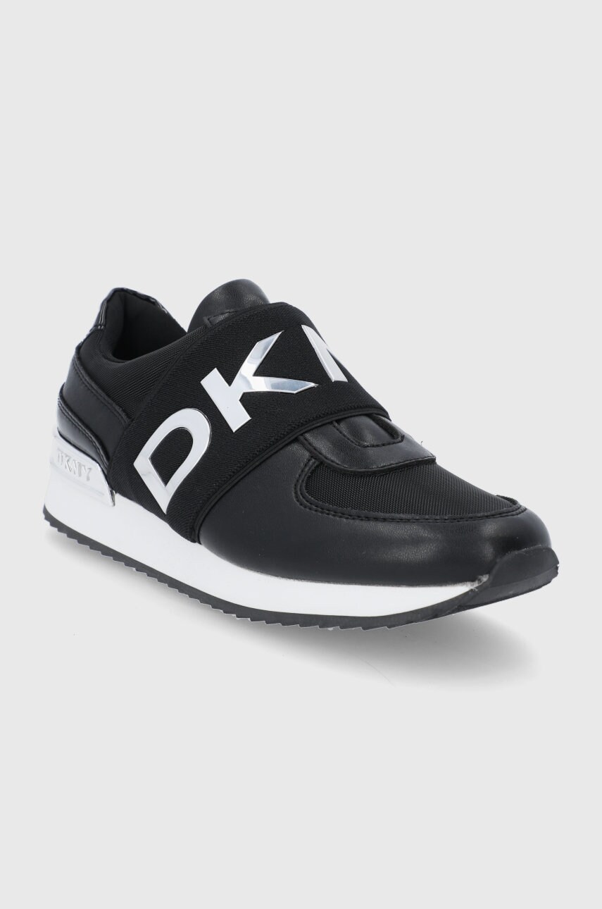

Ботинки Dkny цвет чёрный на плоском ходу