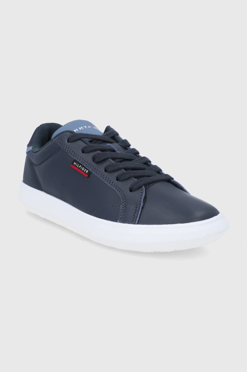 

Кожаные ботинки Tommy Hilfiger цвет синий