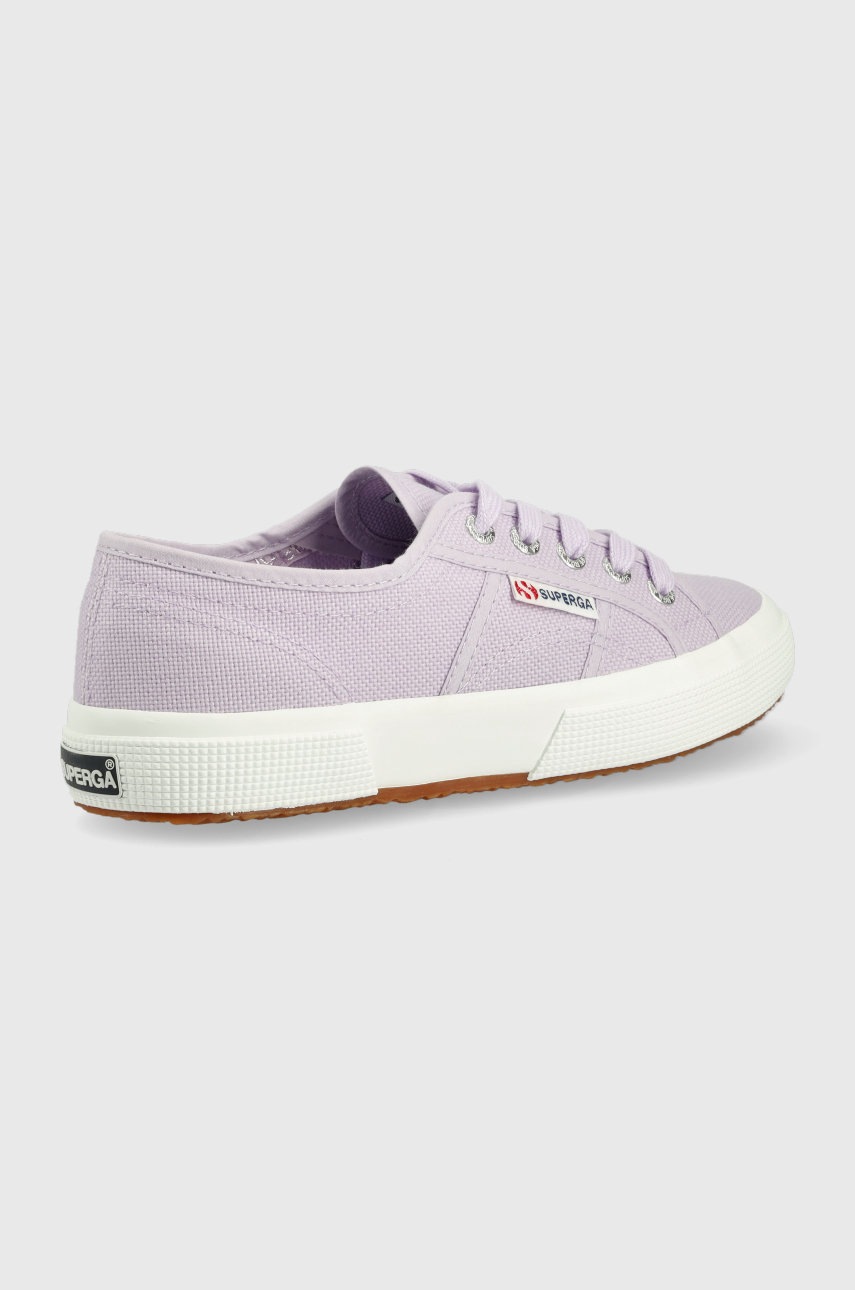

Кеди Superga жіночі колір фіолетовий