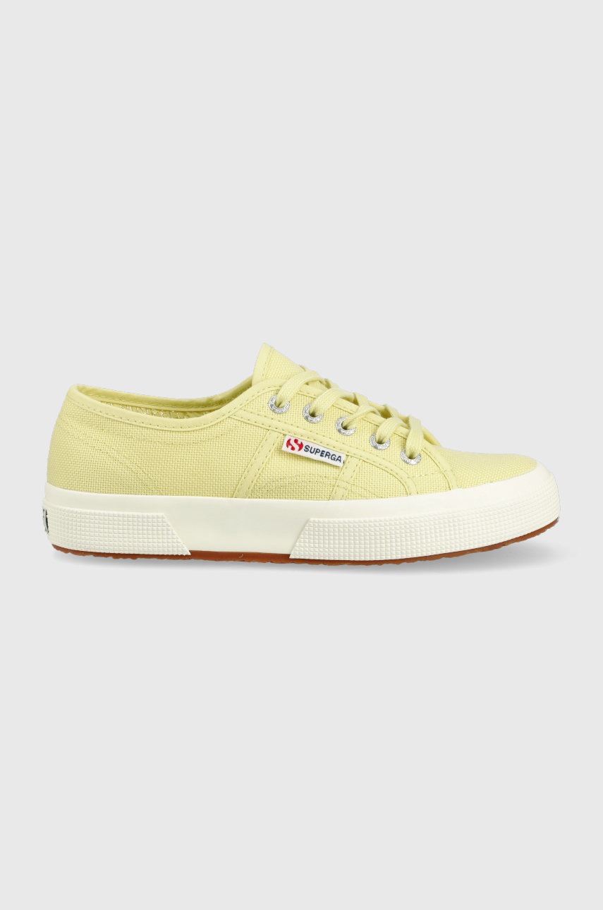 

Кеди Superga жіночі колір жовтий