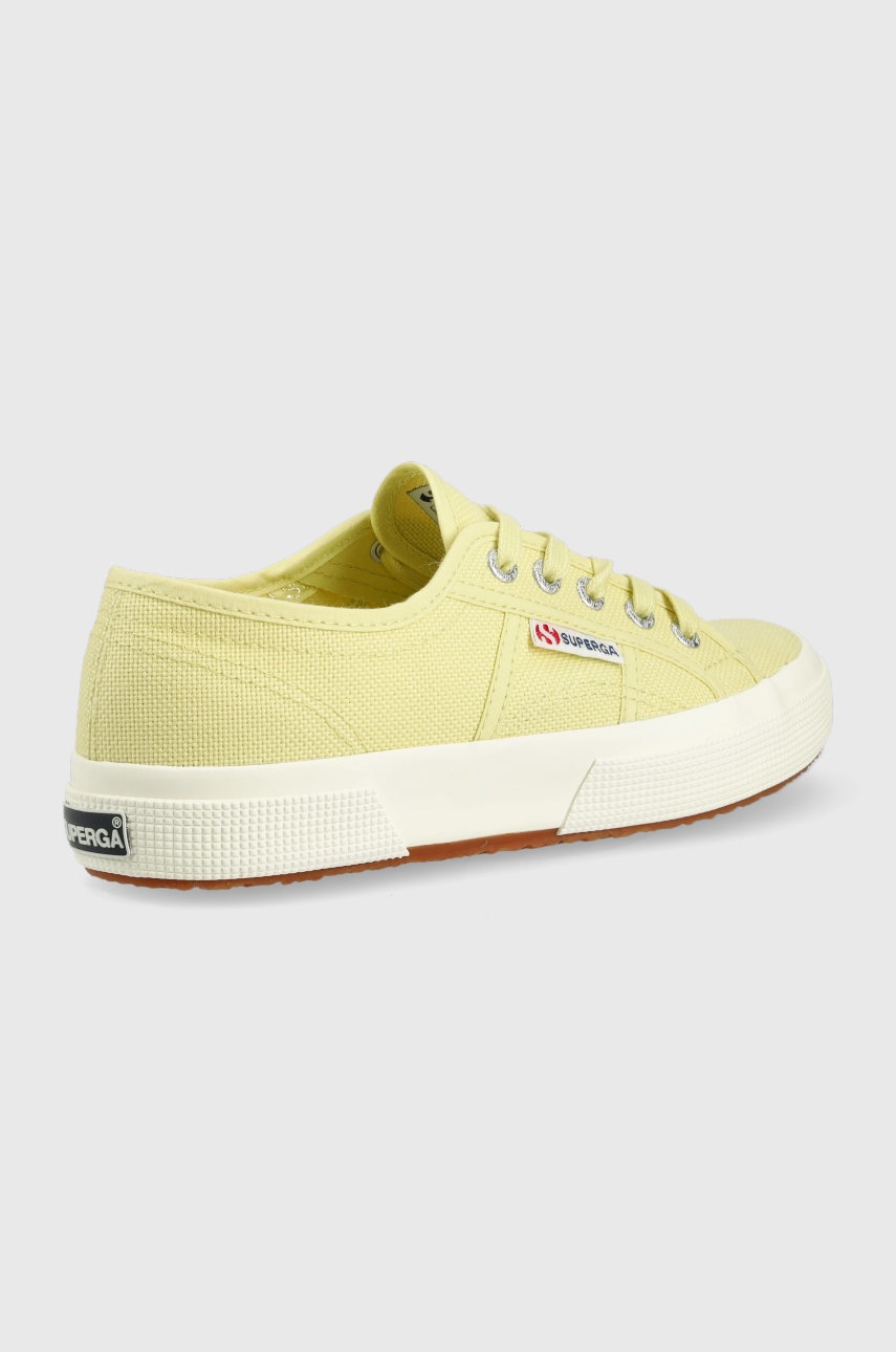 

Кеды Superga женские цвет жёлтый