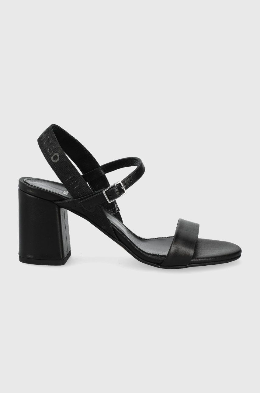 HUGO sandale culoarea negru answear.ro imagine 2022 13clothing.ro