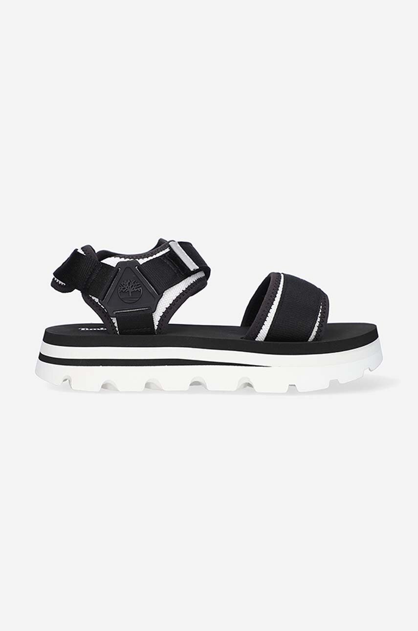 Timberland Sandale Euro Swift Sandal Femei, Culoarea Negru Tb0a2krv0011-blk.wht