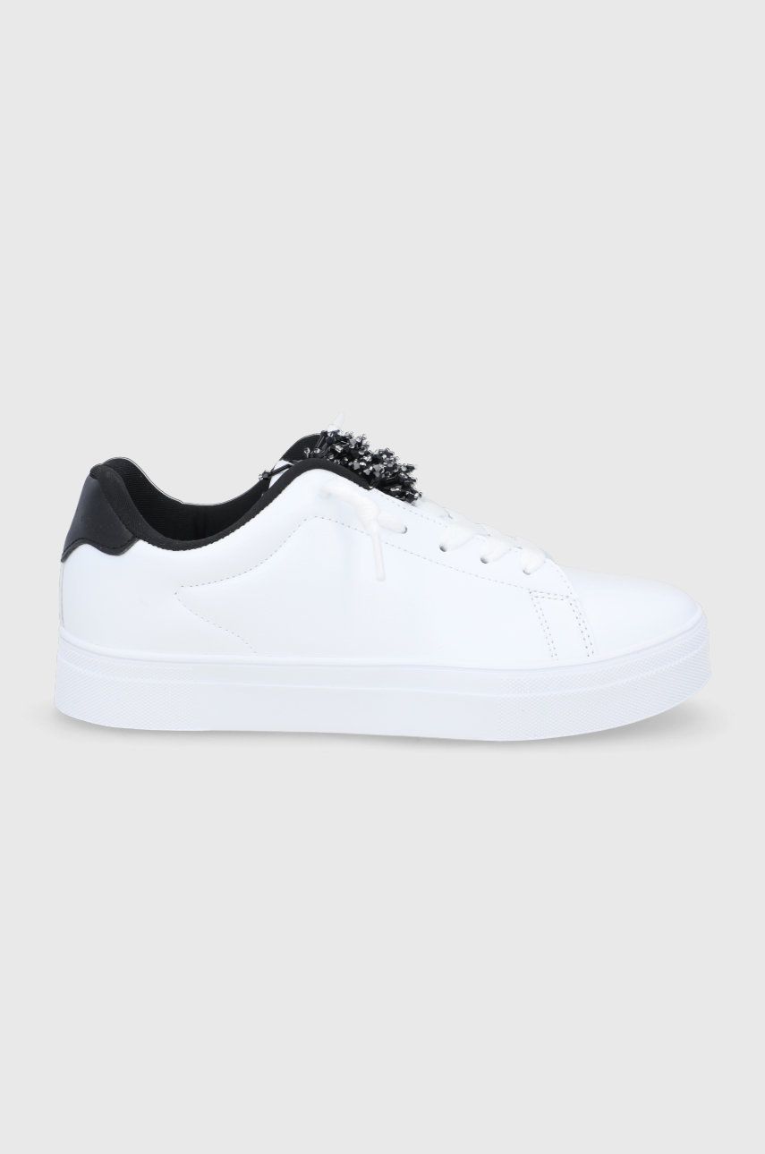 Sisley pantofi culoarea alb answear.ro