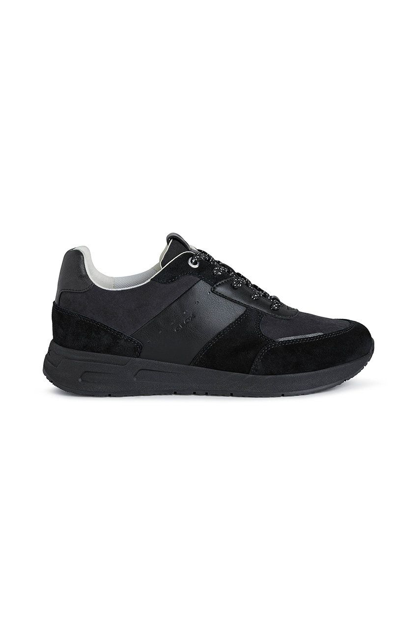 Geox pantofi culoarea negru, cu platforma answear.ro