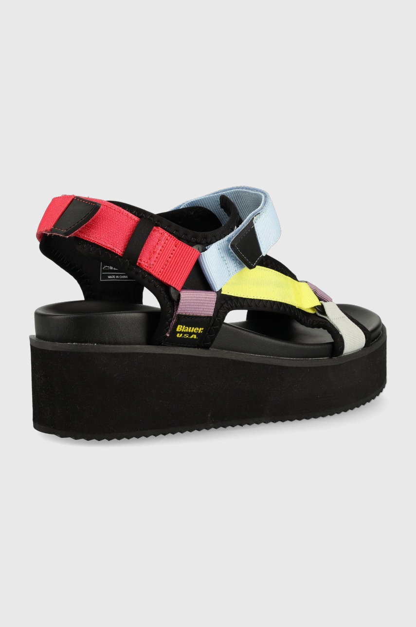 

Сандалии Blauer женские на платформе