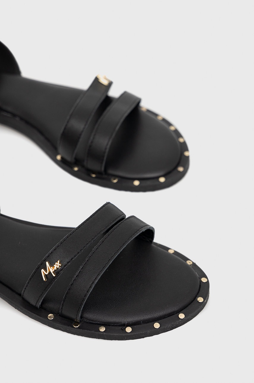 

Кожаные сандалии Mexx Sandal Joyce женские цвет чёрный