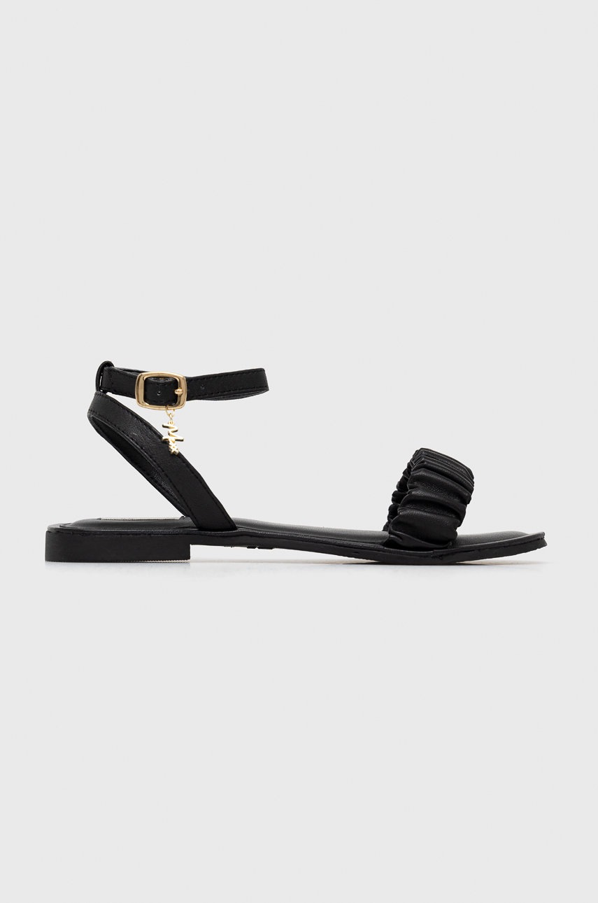

Кожени сандали Mexx Sandal Julia дамски в черно, Черен