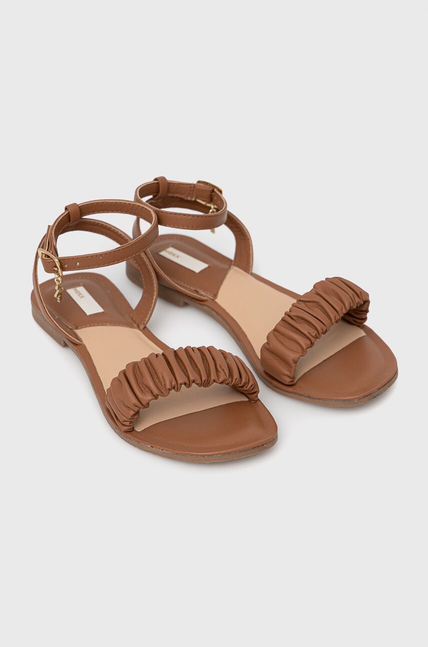 

Шкіряні сандалі Mexx Sandal Julia жіночі колір коричневий
