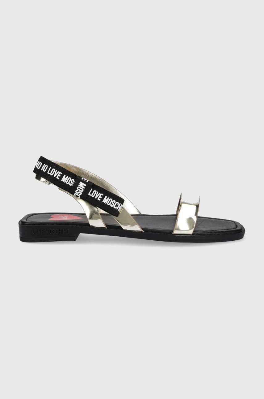 Love Moschino sandale femei, culoarea auriu Answear 2023-06-04