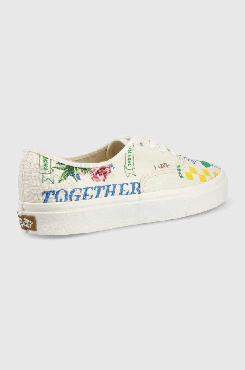 

Кеды Vans Ua Authentic женские цвет бежевый