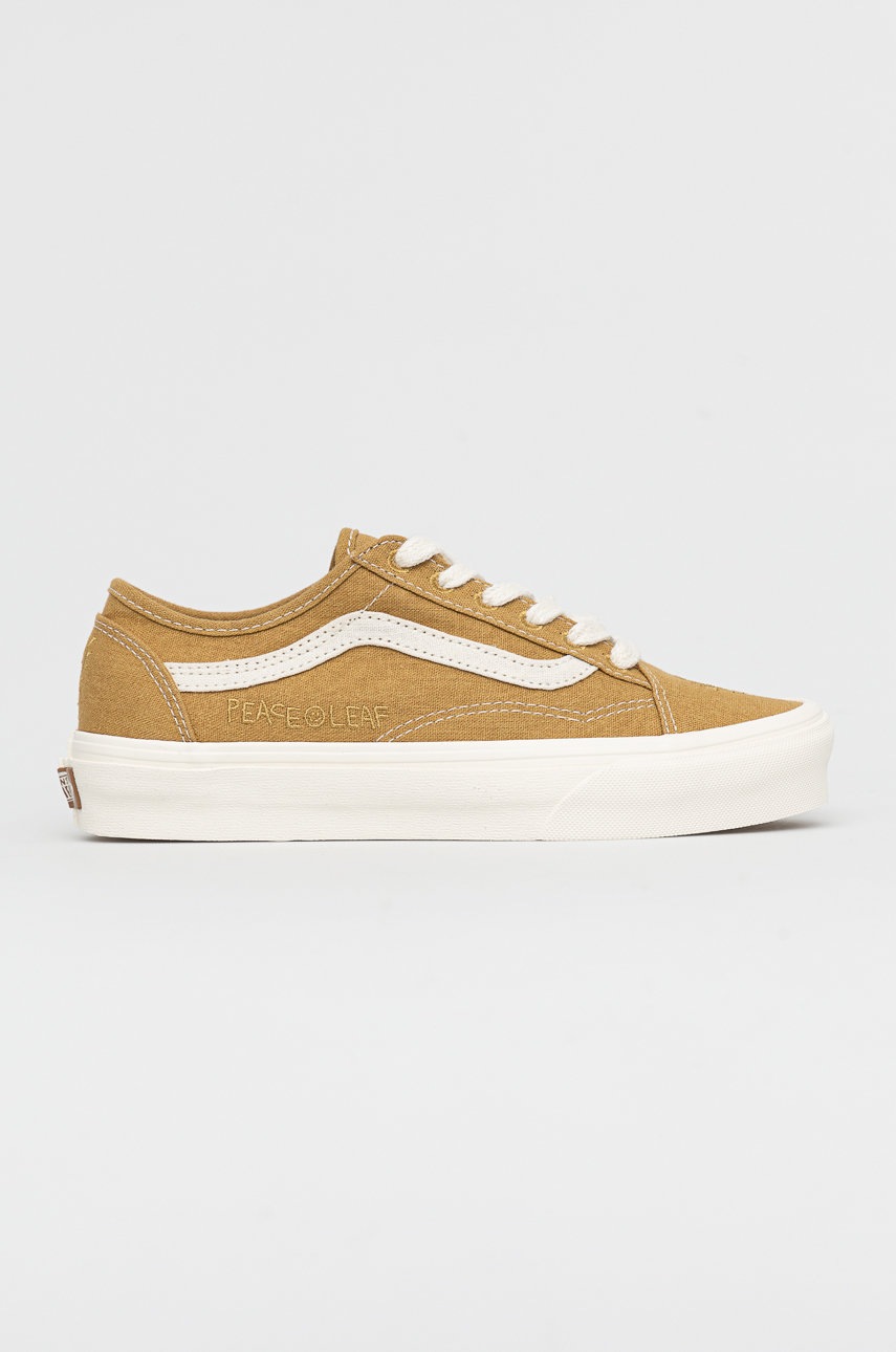 

Ниски кецове Vans Ua Old Skool Tapered дамски в зелено, Зелен