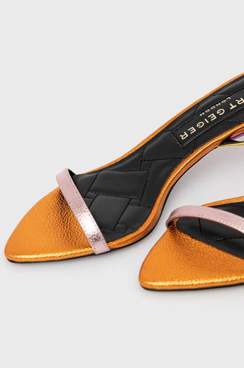 

Шкіряні сандалі Kurt Geiger London