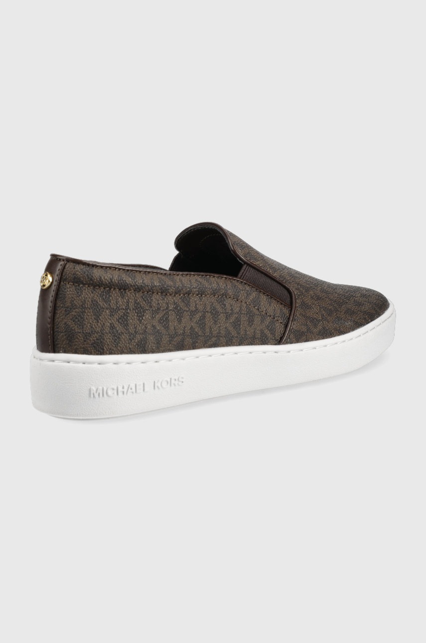 

Кеды Michael Kors Keaton Slip On женские цвет коричневый