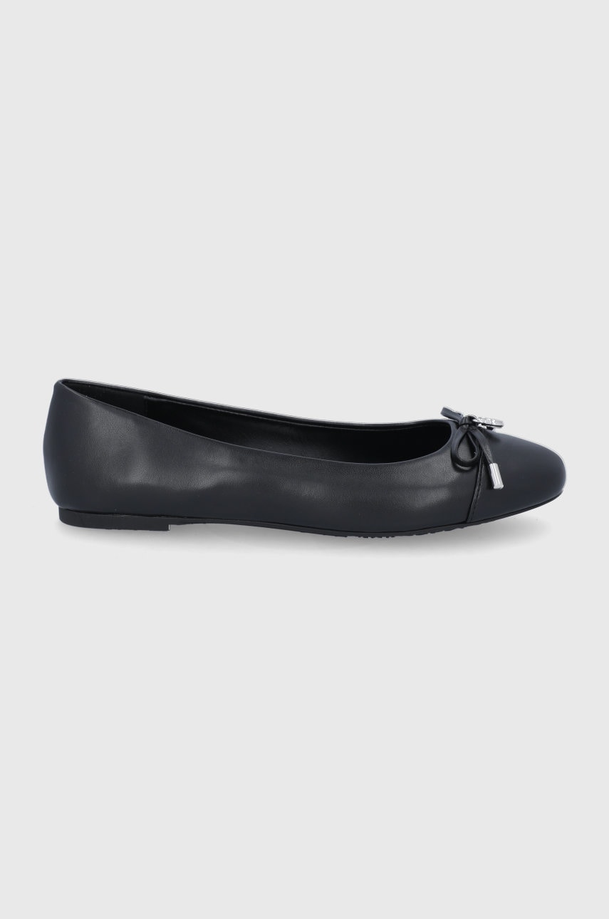 Michael michael kors balerini melody toe cap culoarea negru,