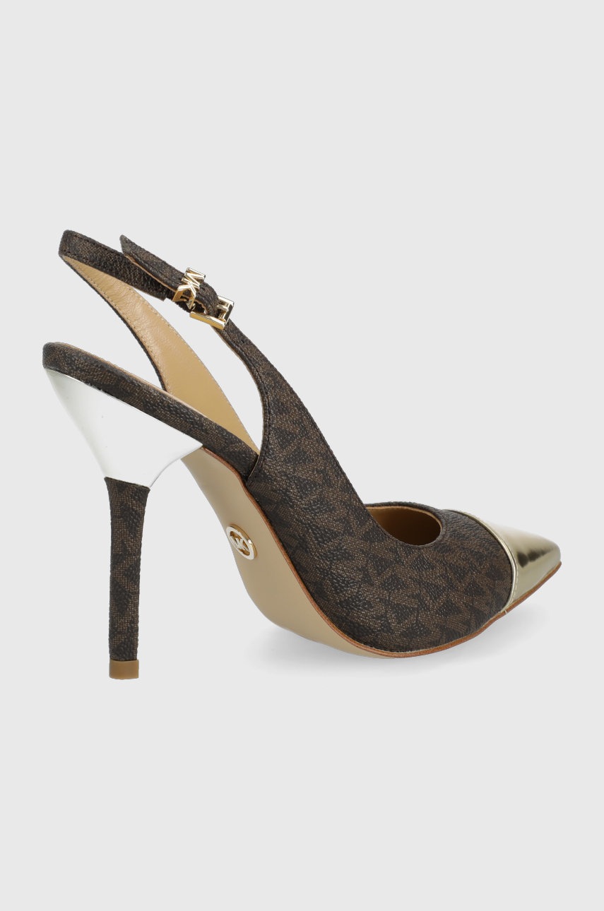 

Туфлі MICHAEL Michael Kors Kadence Toe Cap Sling колір коричневий