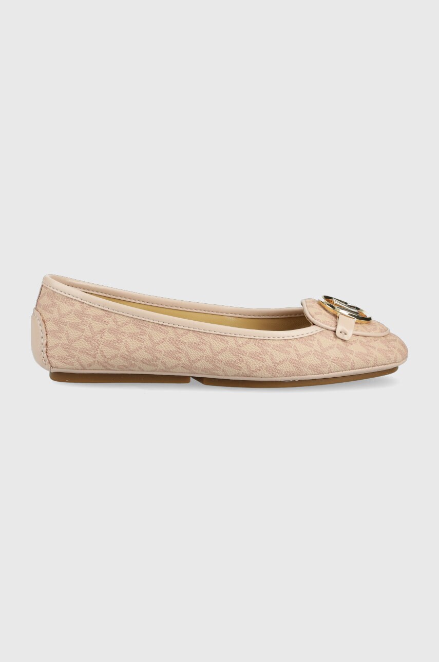 Michael michael kors balerini lillie moc culoarea roz,