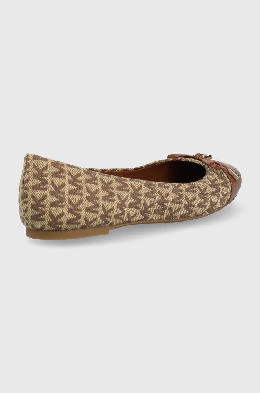 

Балетки MICHAEL Michael Kors Melody Toe Cap колір коричневий