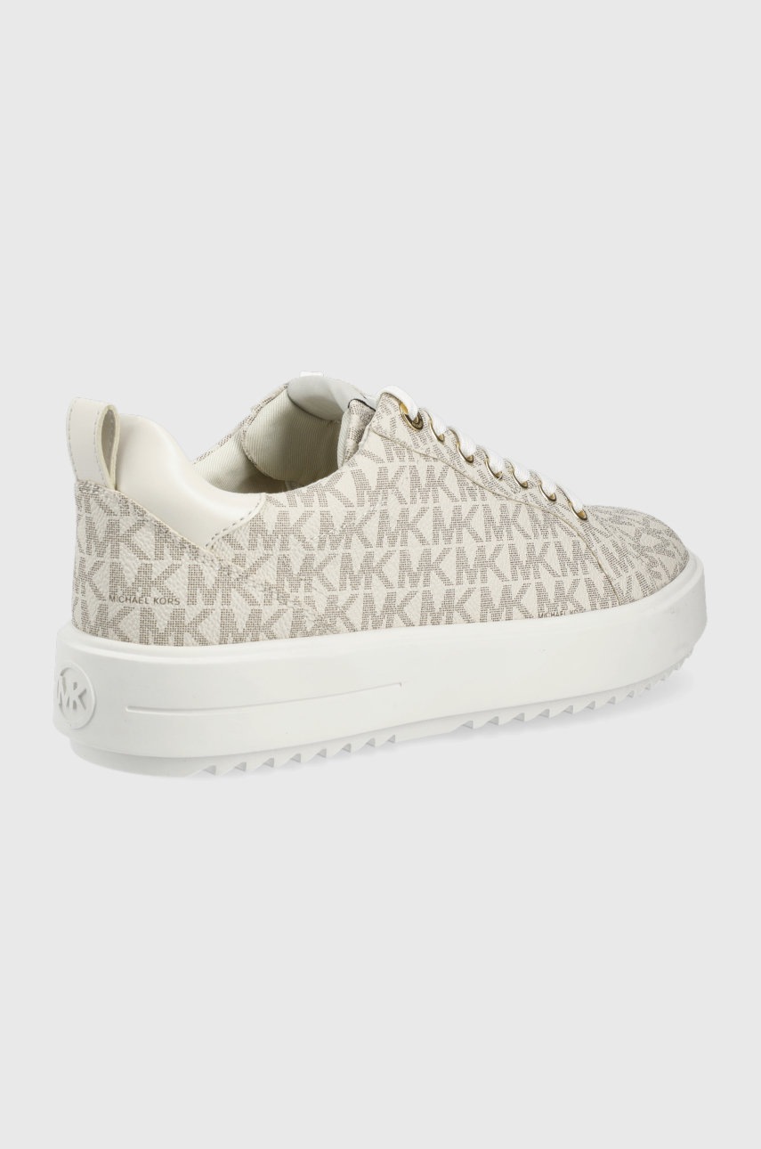 

Черевики MICHAEL Michael Kors Emmett Lace Up колір бежевий