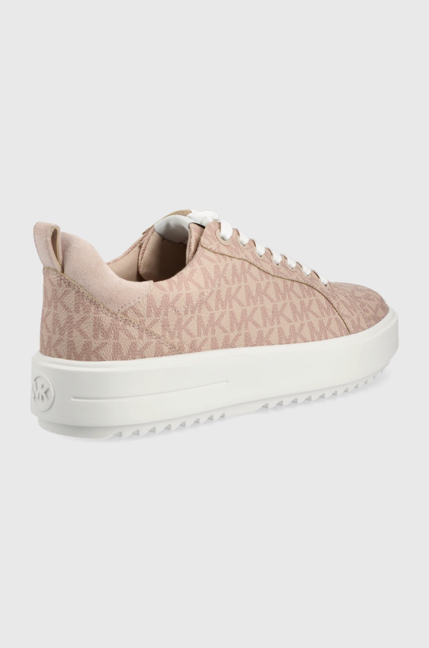 

Черевики Michael Kors Emmett Lace Up колір рожевий
