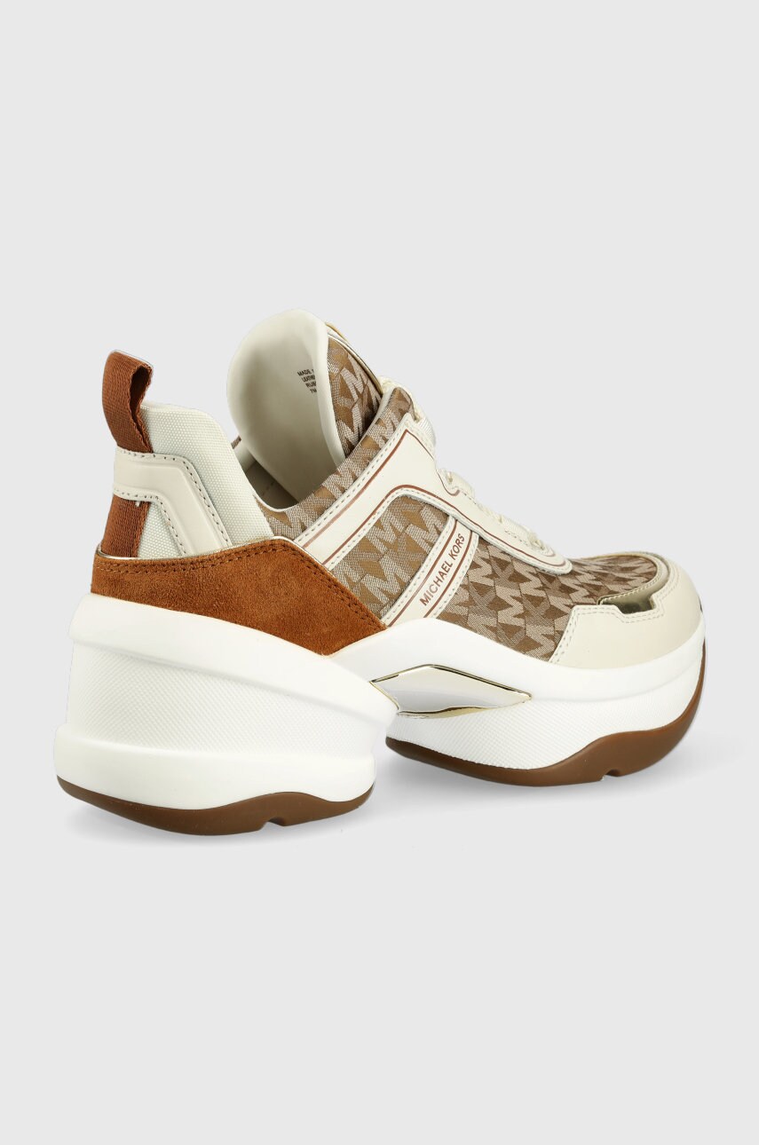 

Кросівки MICHAEL Michael Kors Olympia Trainer колір коричневий