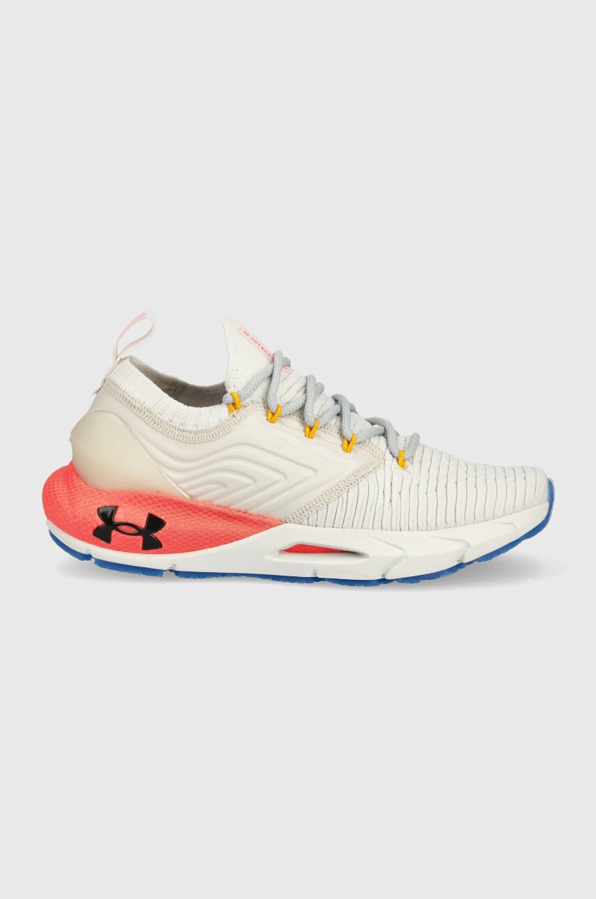 Under armour pantofi de alergat phantom 2 intelliknit 3024930 culoarea bej