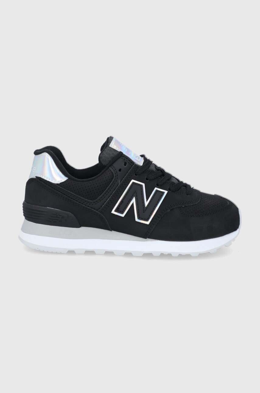 

Обувки New Balance Wl574ho2 в черно, Черен