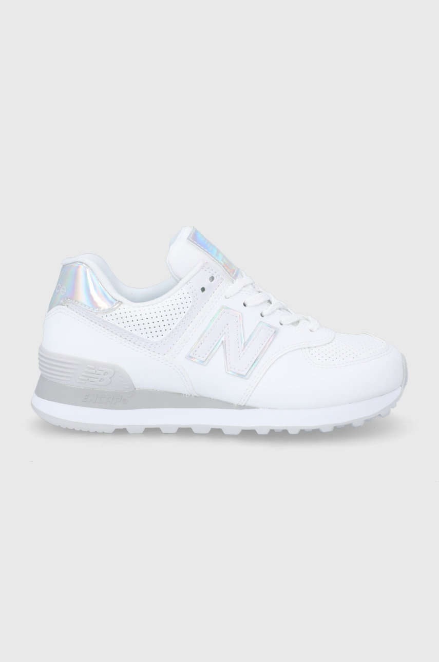 

Обувки New Balance Wl574hu2 в бяло, Бял