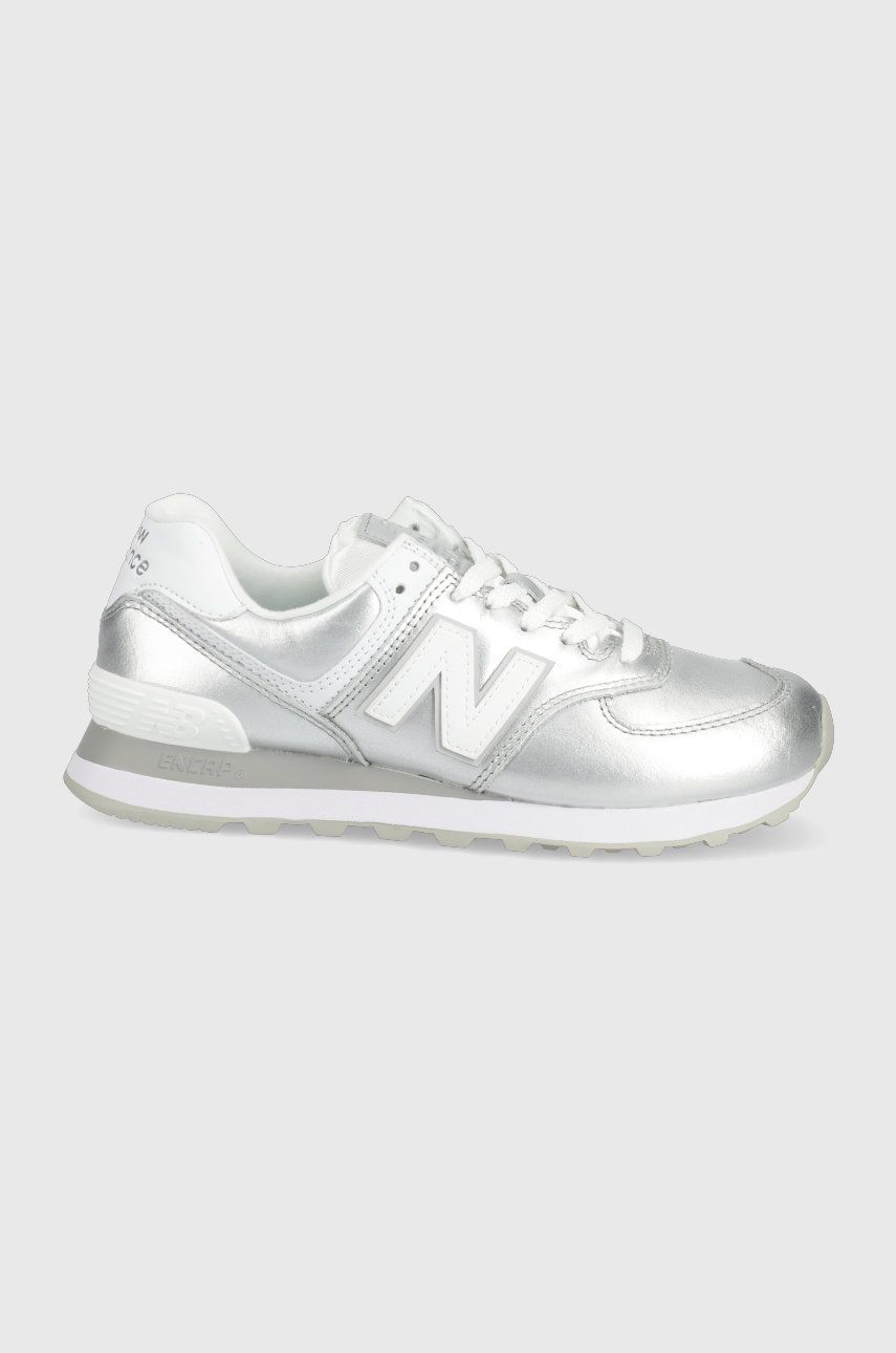New Balance pantofi Wl574la2 culoarea argintiu answear imagine noua