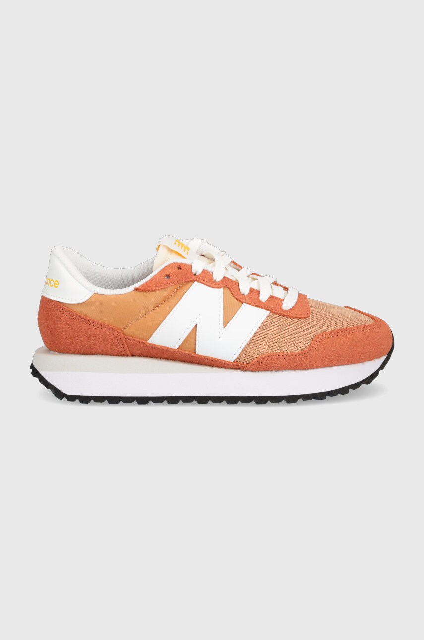 

Маратонки New Balance Ws237fb в кафяво, Кафяв