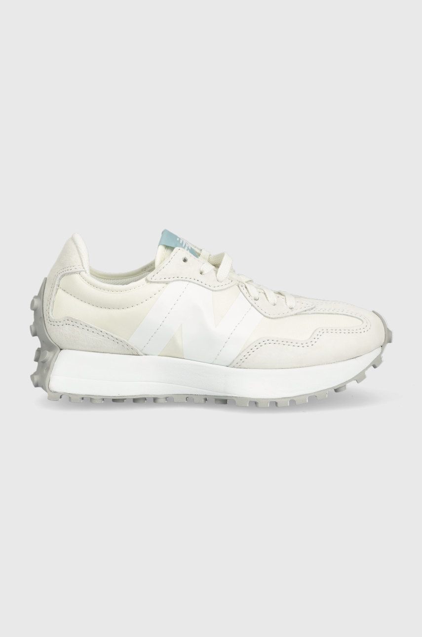 New Balance sneakers Ws327bv culoarea alb alb imagine noua