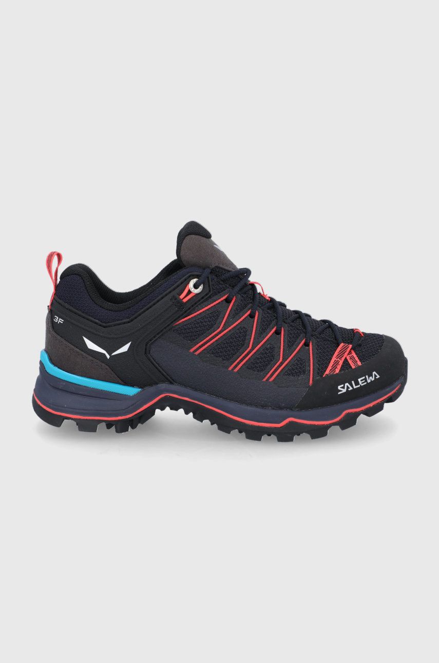 Salewa Pantofi Mtn Trainer Lite Femei, Culoarea Albastru Marin, Izolare Usoara