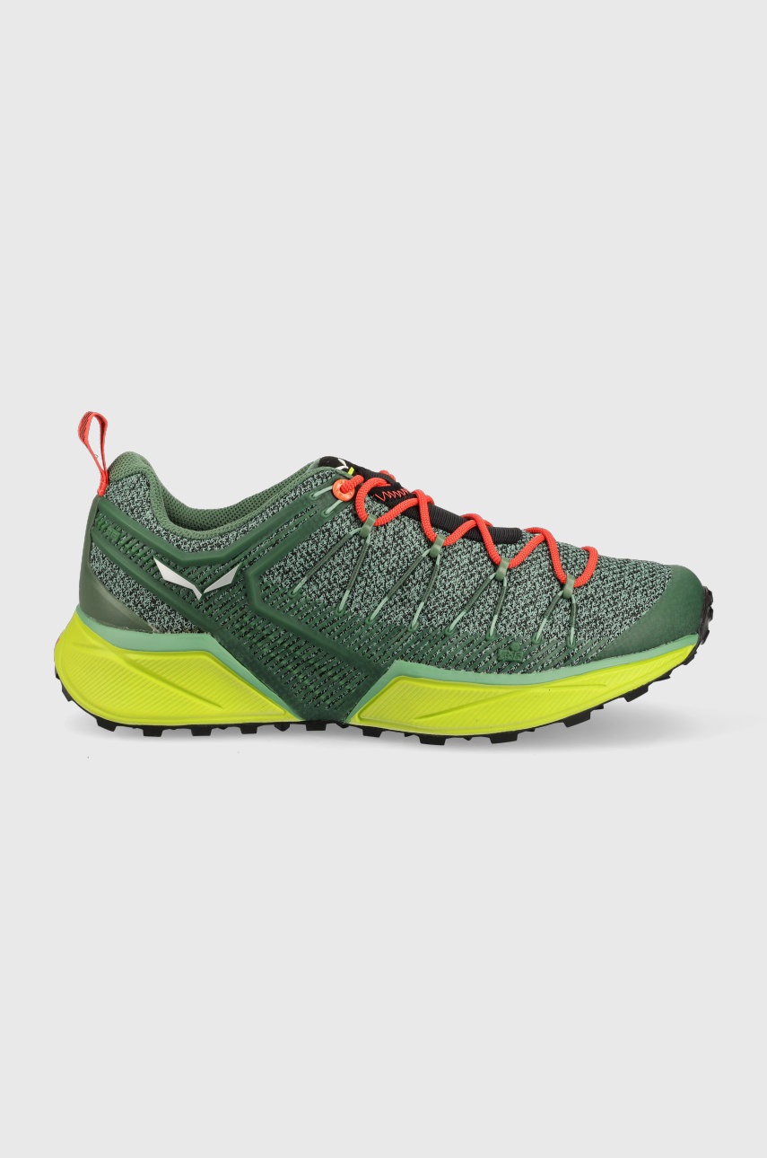 

Обувки Salewa Dropline в зелено, Зелен