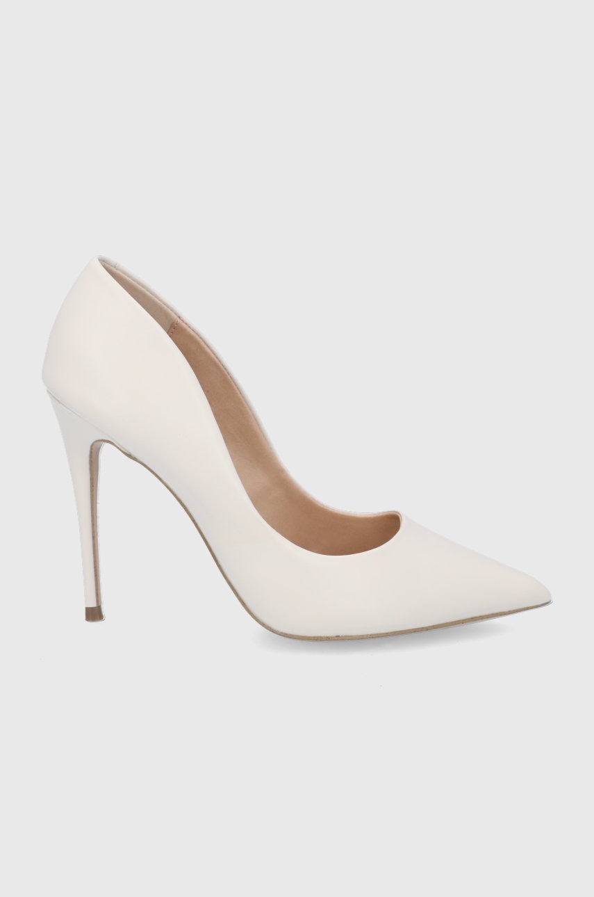 

Кожени обувки с висок ток Steve Madden Daisie в бежово, Бежов