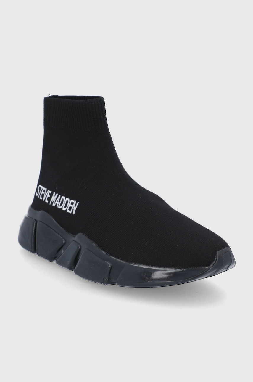 

Черевики Steve Madden Gametime2 колір чорний