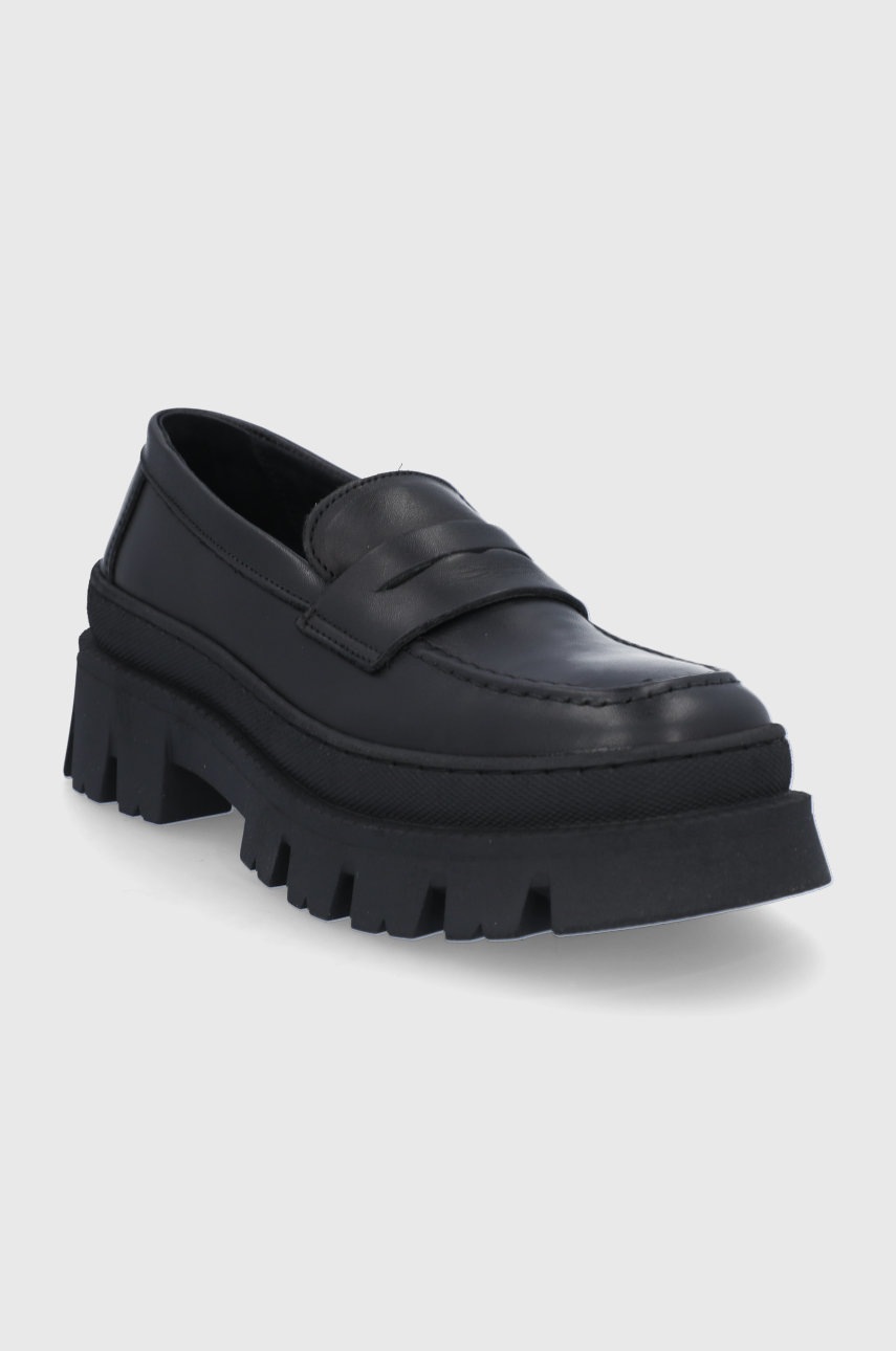 

Мокасины Steve Madden Faylin женские цвет чёрный на платформе