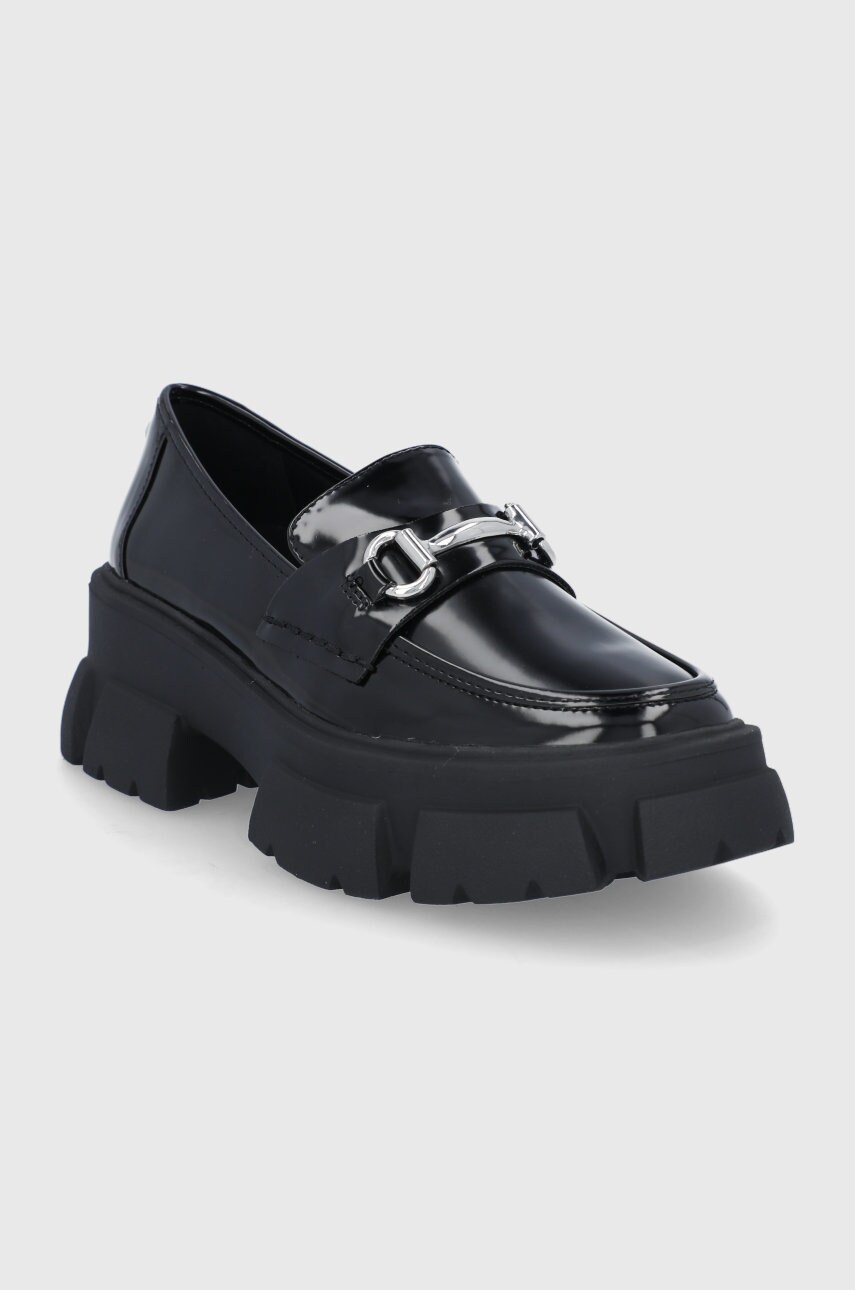 

Мокасины Steve Madden Trifecta женские цвет чёрный на платформе