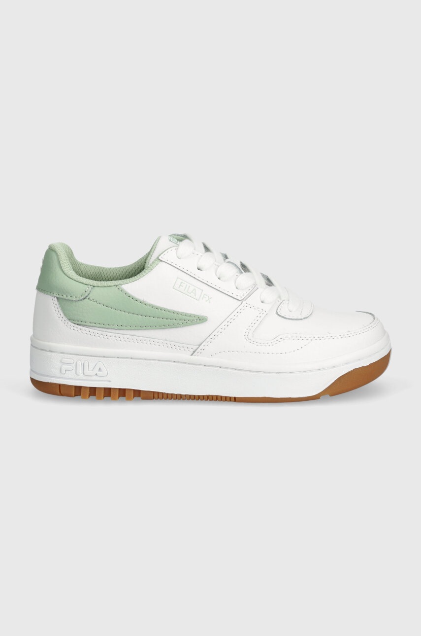 Δερμάτινα αθλητικά παπούτσια Fila FXVentuno χρώμα: πράσινο, FFW0003 φωτογραφία