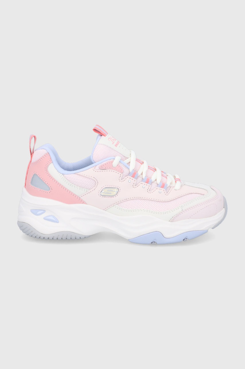 

Обувки Skechers в розово, Розов