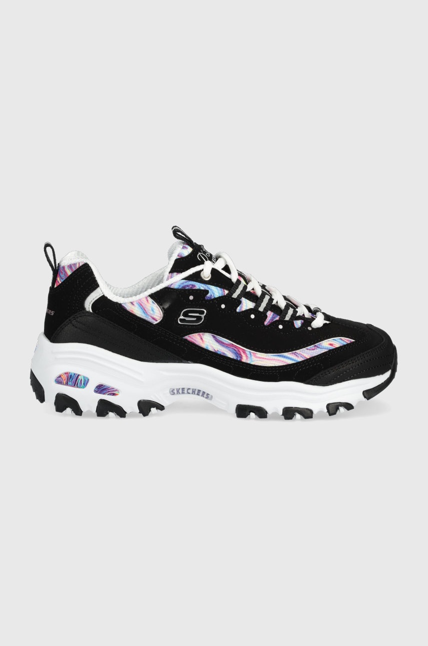 

Маратонки Skechers в черно, Черен