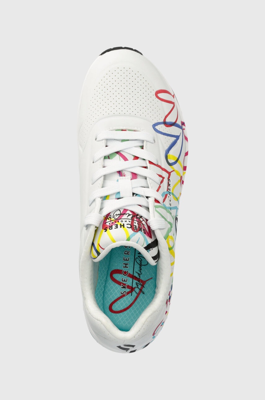Αθλητικά Skechers SKECHERS X JGOLDCROWN χρώμα: άσπρο, 155507 φωτογραφία