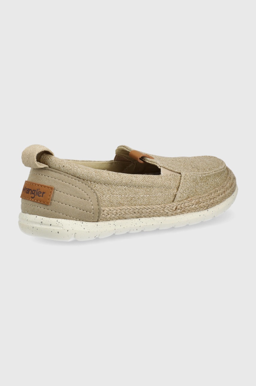 

Мокасины Wrangler Kohala Slip On женские цвет золотой на плоском ходу