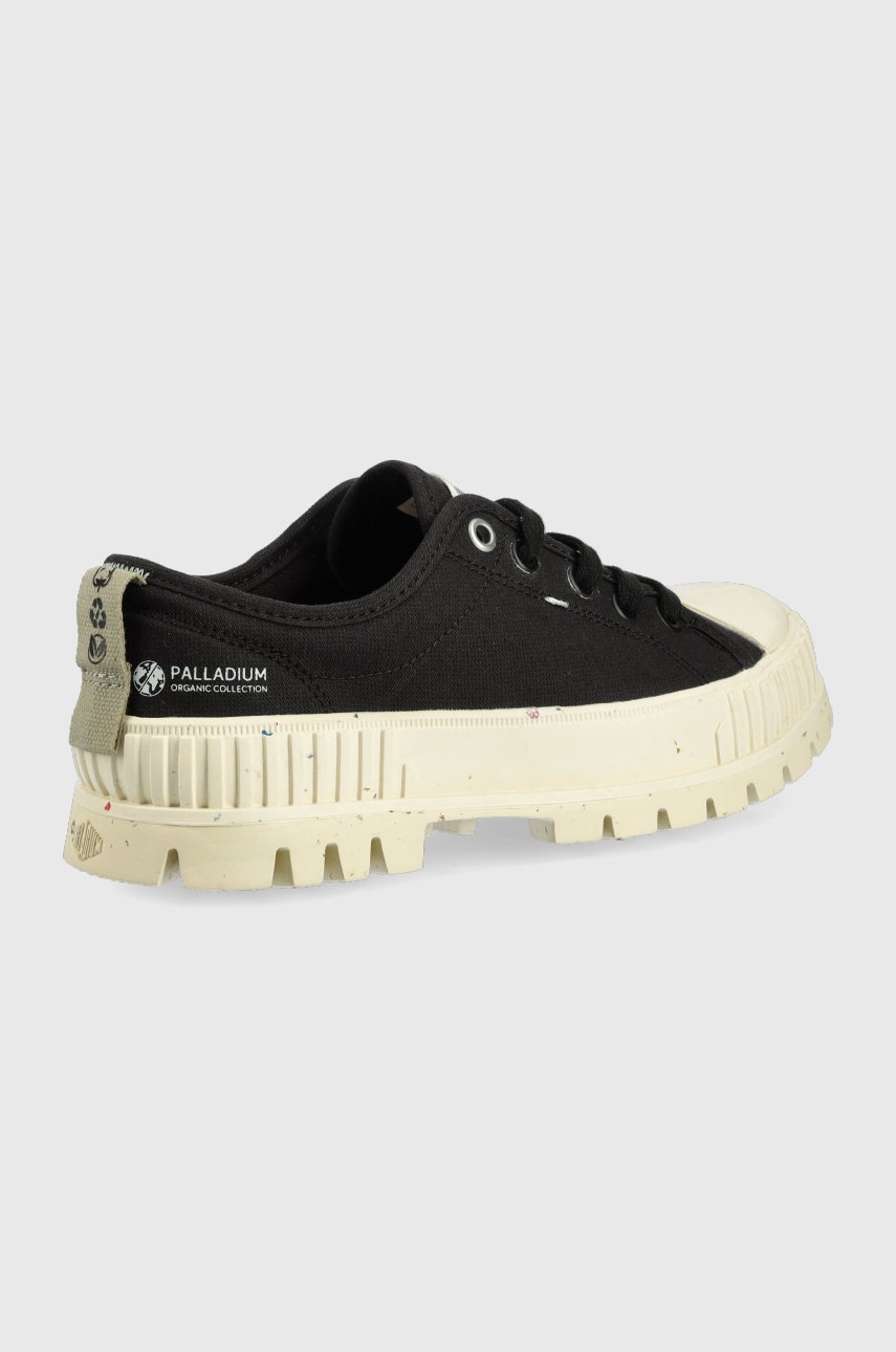 

Кеды Palladium Pallashock Lo Org женские цвет чёрный