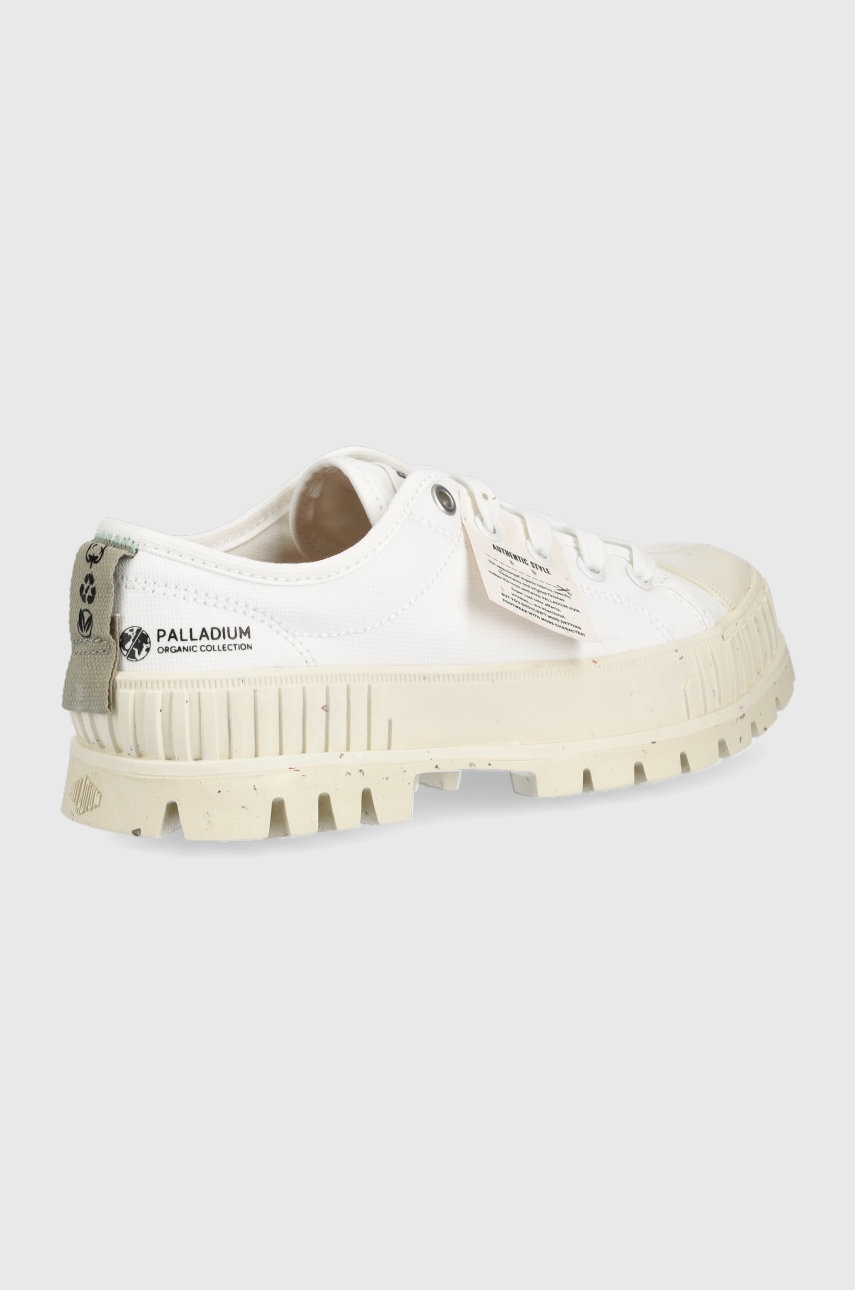 

Кеды Palladium Pallashock Lo Org женские цвет белый