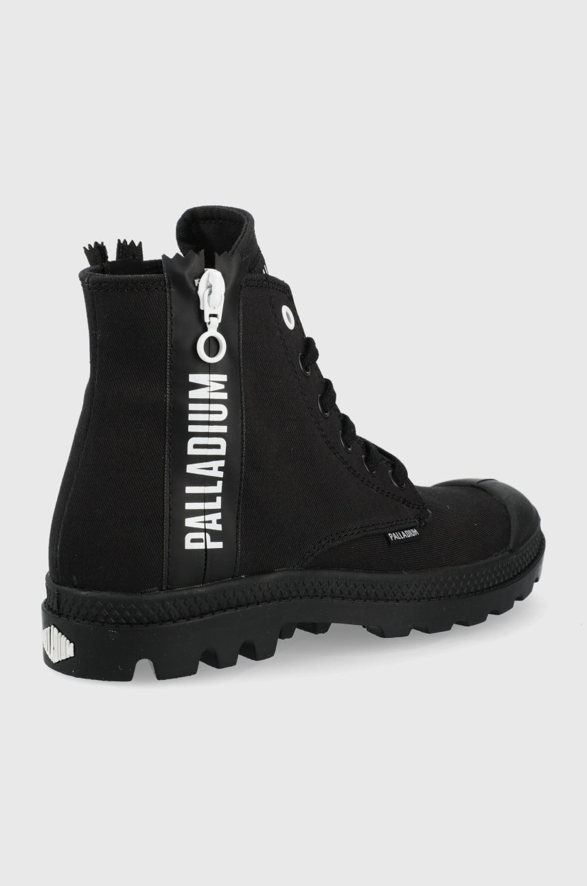 

Кеди Palladium Pampa 2 Back Zip Cvs жіночі колір чорний