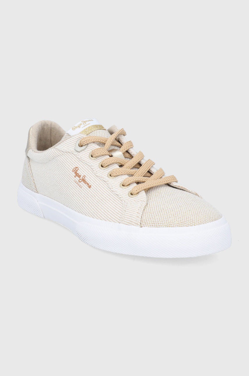 

Черевики Pepe Jeans Kenton Rustic колір бежевий