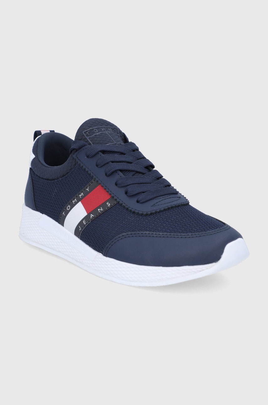 

Черевики Tommy Jeans колір синій