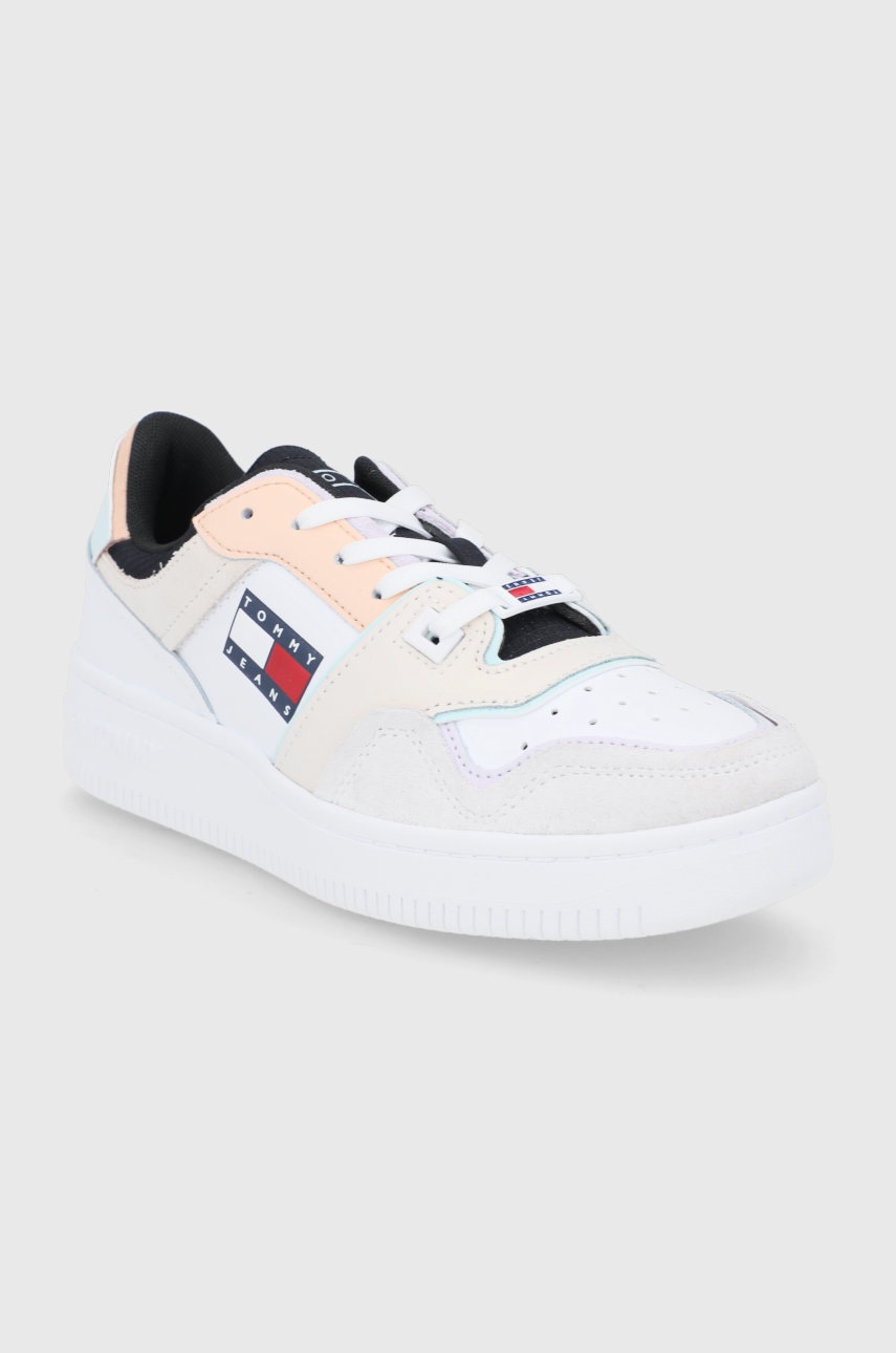 

Ботинки Tommy Jeans цвет белый