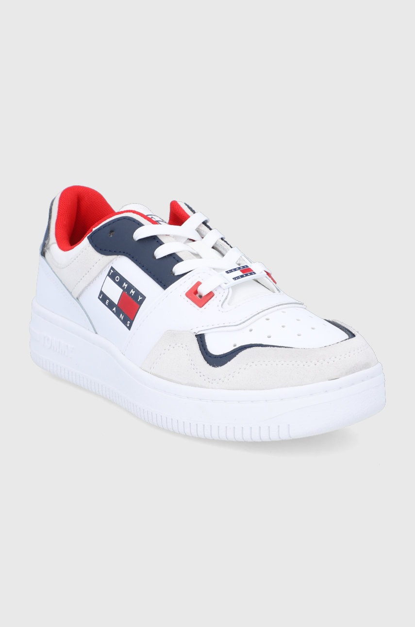 

Черевики Tommy Jeans колір білий